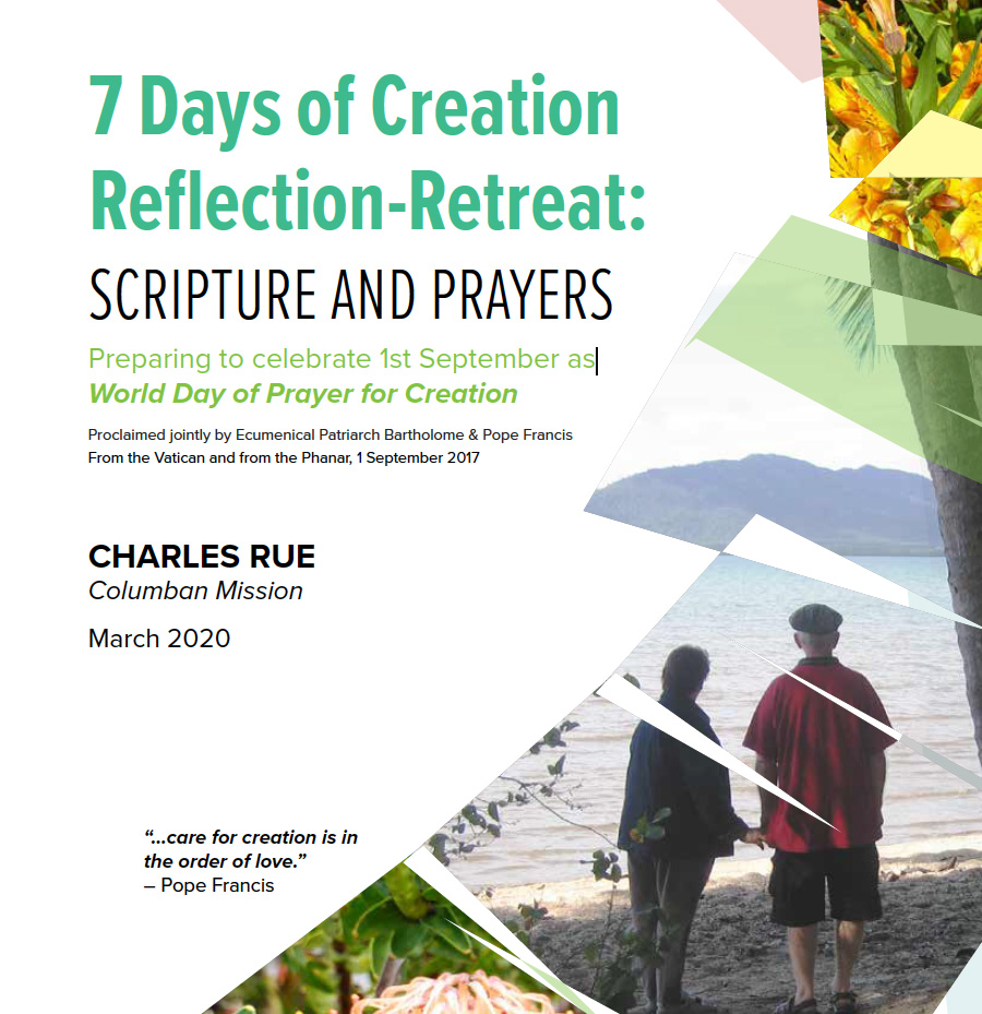 7 days of creation reflection retreat cover