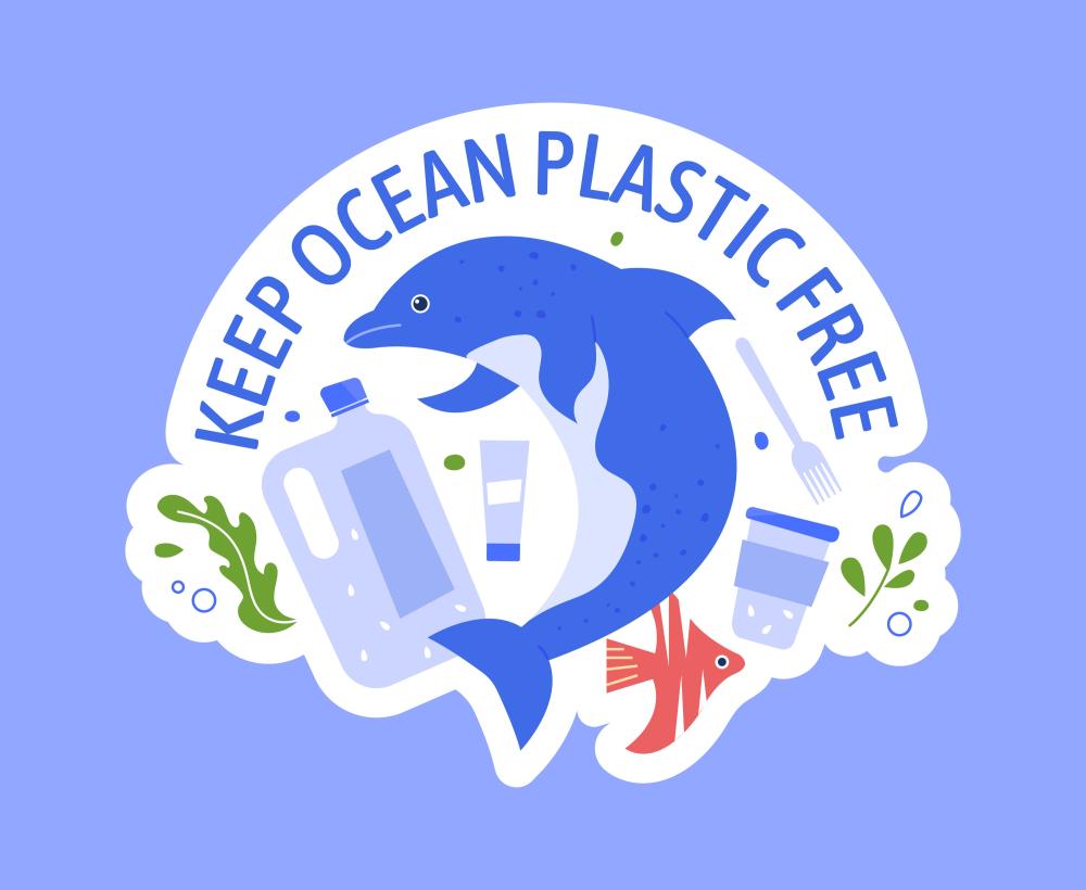 Plastic free July - Keep ocean plastic free - Photo:bigstock.com