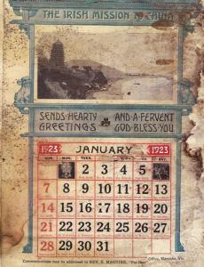 1923 Columban Art Calendar