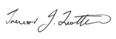 Fr Trevor Trotter signature