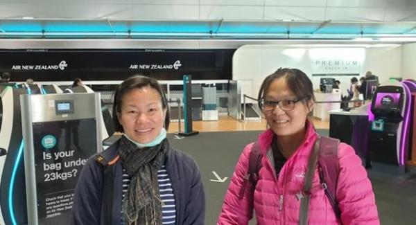  Ling (Hui Ling Chuah) and Sophia Ting NZ Columban Lay Missionaries as they prepare to depart for their first assignment in Britain
