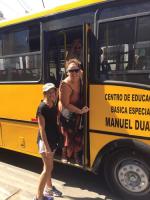 Jemma McVeigh & Maria Tasevski's visit to the Manuel Duato School in Lima, Peru.