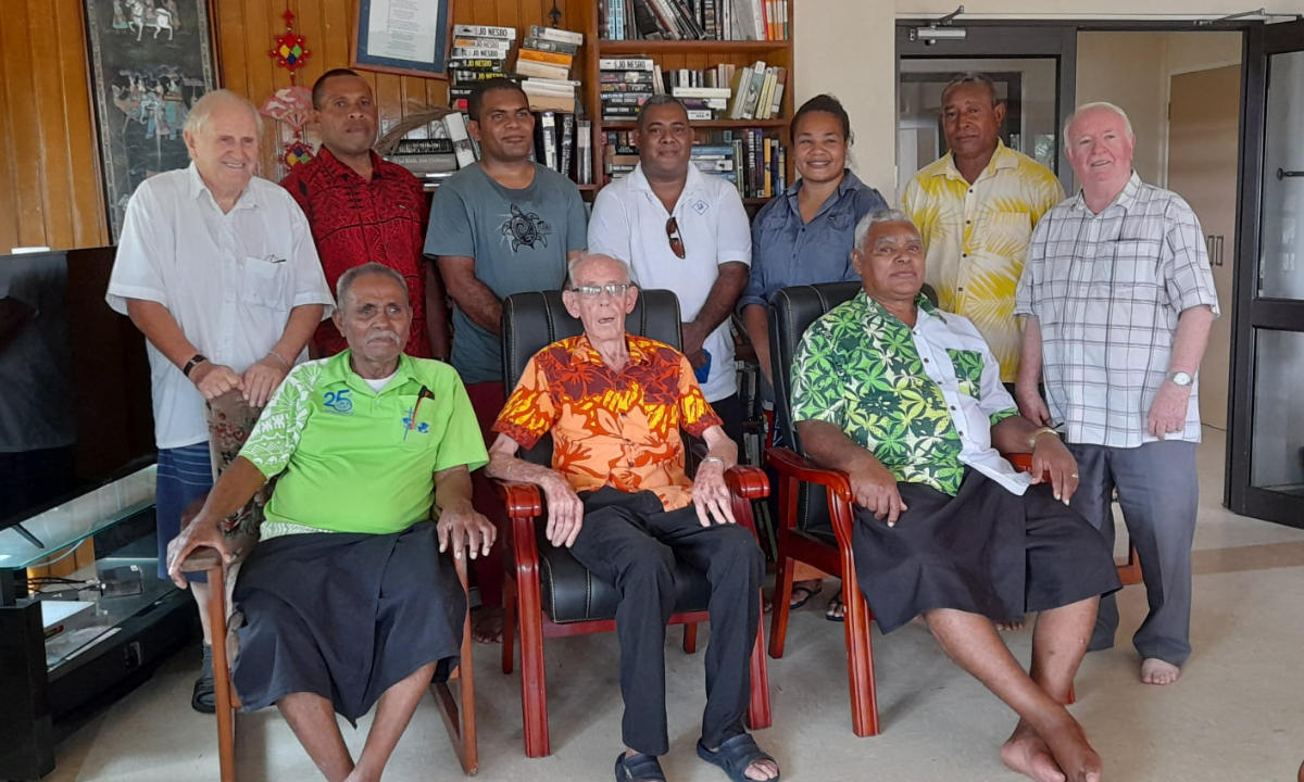 JJ and Suva Columbans with Labasa delegation. Photo: Columbans Fiji