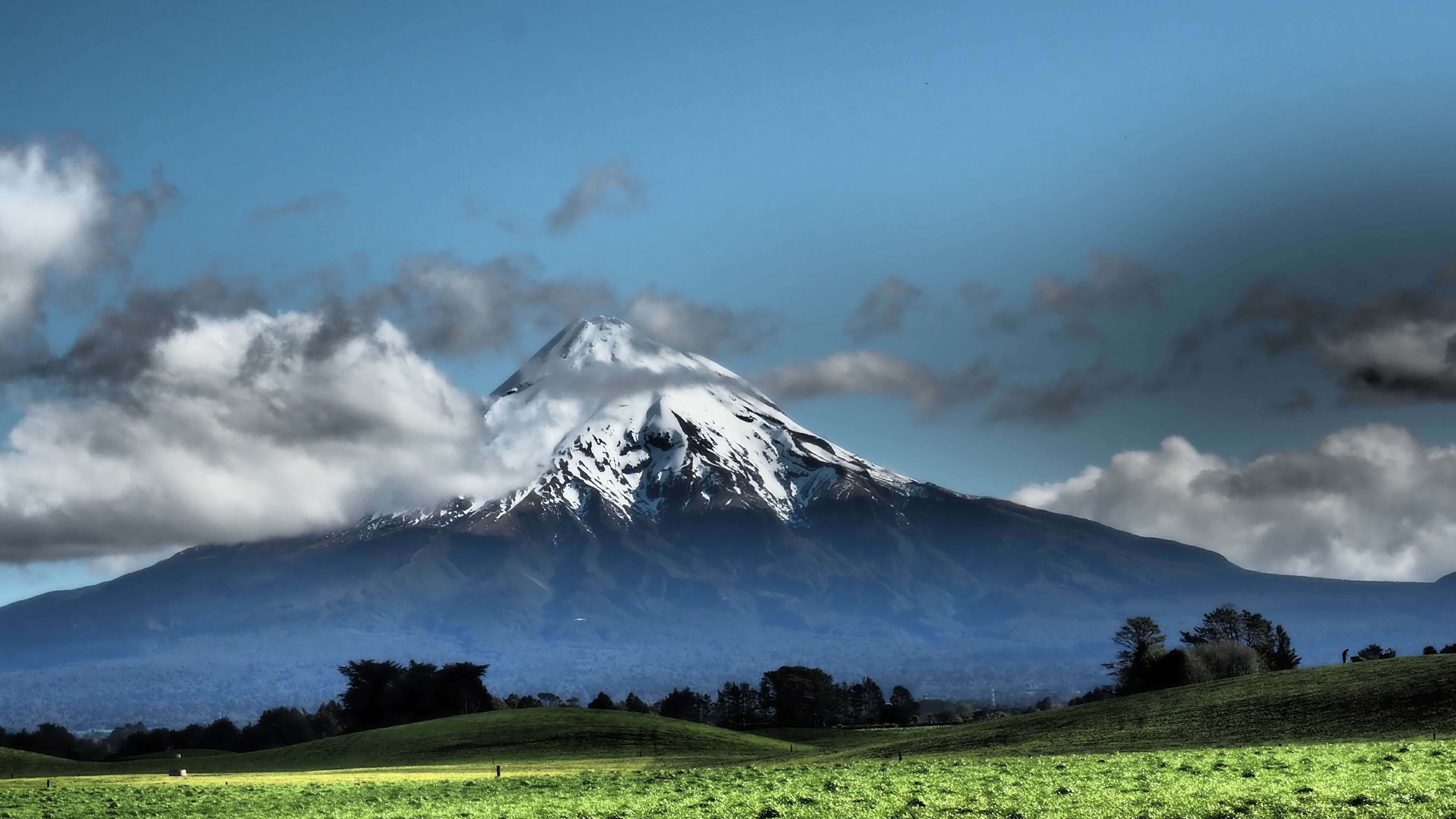 Our Cosmic Christ is calling to us to realise that the heart of the planet and our continued existence depend upon our choices and actions about respect for the earth. Photo: Mt. Taranaki Image by Simon O'Brien from Pixabay