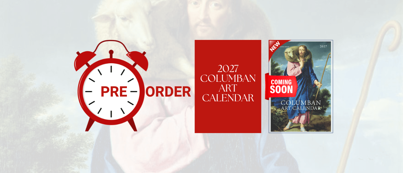 PREORDER - 2027 Columban Catholic Art Calendar