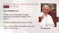 Set 2 Pope Francis 1 and 2 and Reflections on Mission
