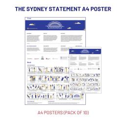 The Sydney Statement - A4 Poster (pack of 10)