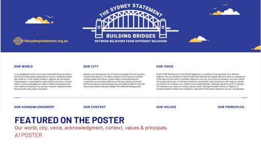 The Sydney Statement - A1 Poster