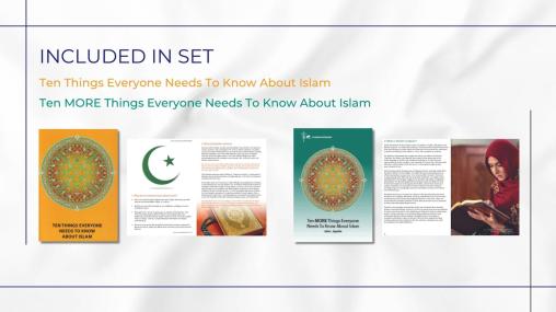 Set of Ten MORE Things Everyone Needs To Know About Islam