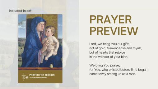 Prayer Card Set of 4