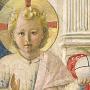 Detail of the Christ Child from Madonna delle Ombre (Madonna of the Shadows) Fresco