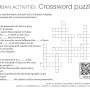 Columban Activities - Crossword Puzzle - March/April 2023